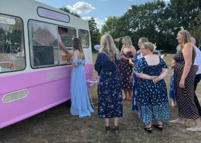 Kay our vintage ice cream van