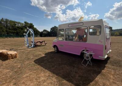 Kay our vintage ice cream van