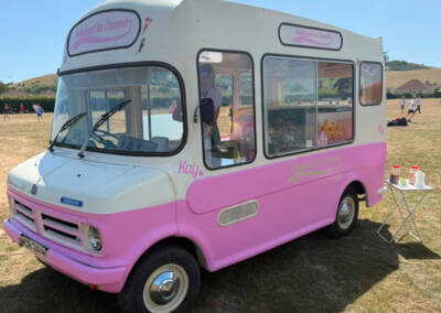 Kay, our Indulgent Vintage Ice Cream Van